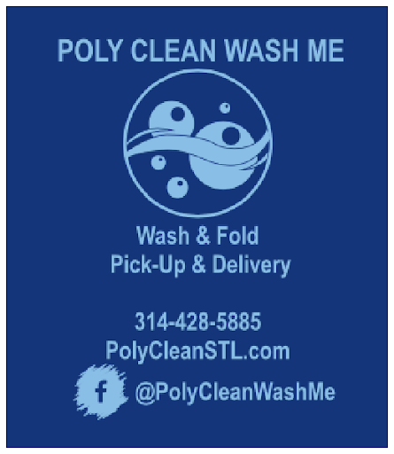 Poly Clean Wash Me Coin Laundry Center Banner