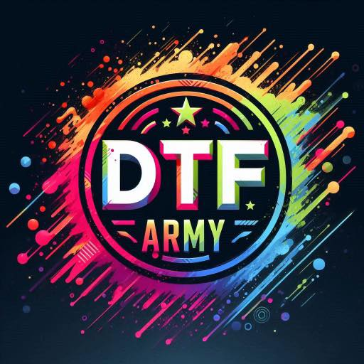 The DTF Army Logo