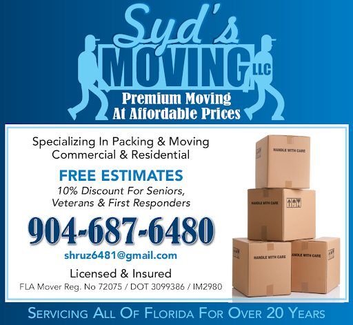 Syd's Moving LLC Logo
