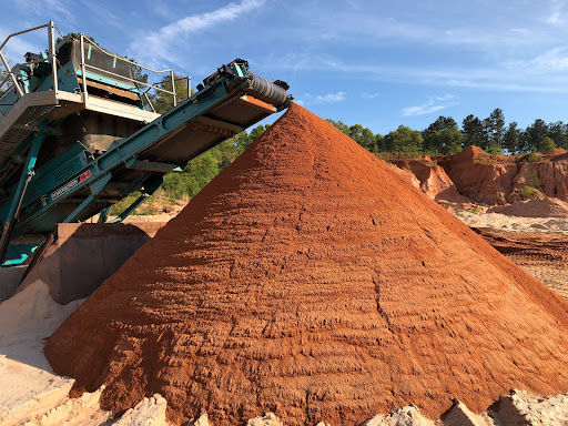 Vossburg Sand & gravel Banner