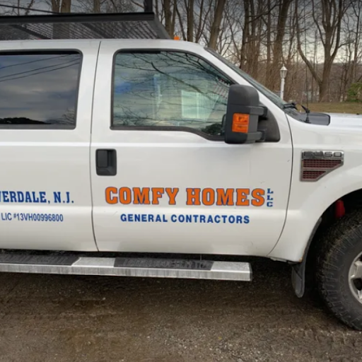 Comfy Homes Contractor Logo