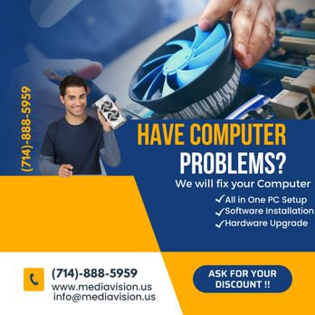 MediaVision Computer Repair & IT Services Banner