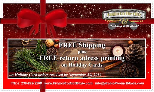 Puttin on the Glitz Promotional Products and Apparel Banner