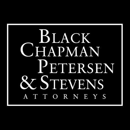 Black Chapman Petersen and Stevens Logo