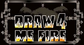Draw 4 Me Fire Inc. Banner