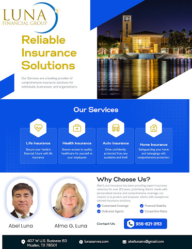 Abel Luna Insurance Banner