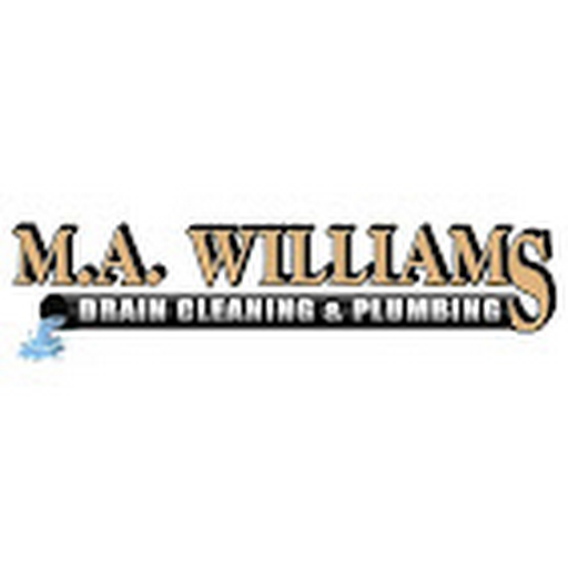 M.A. Williams Drain Cleaning & Plumbing Logo