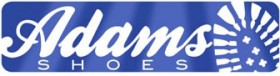 Adams Shoe Store Logo
