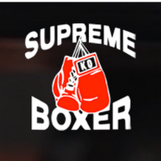 Supreme Boxer Boxing Club Logo