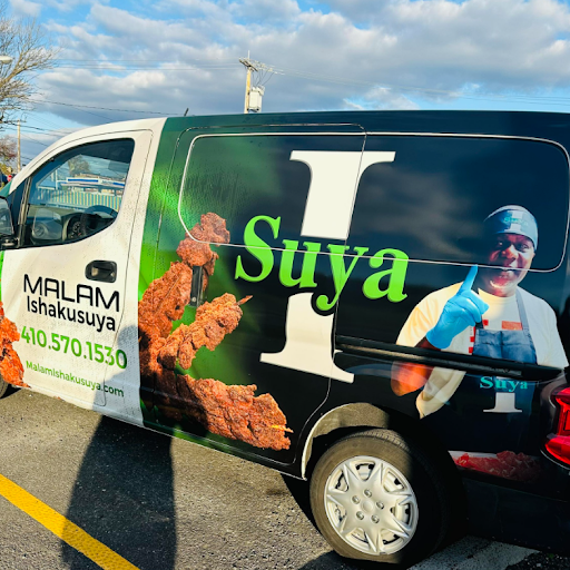 Malam Ishaku Suya Logo