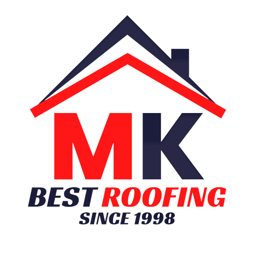 MK BEST ROOFING Logo