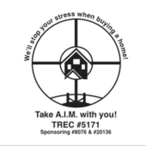 A.I.M. For Real Estate Inspections TREC 5171 Logo