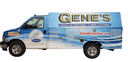 Gene's Refrigeration, Heating & Air Conditioning, Plumbing & Electrical Banner