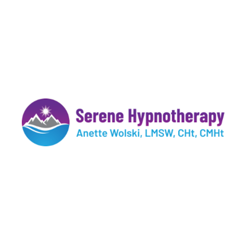 Anette Wolski, LMSW, CHt, CMHt/Serene Hypnotherapy Logo