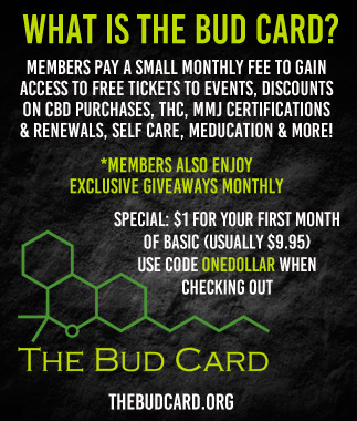 The Bud Card Banner