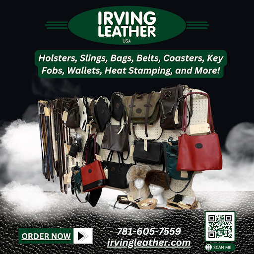 Irving Leather Banner