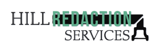 Hill Redaction Services Banner