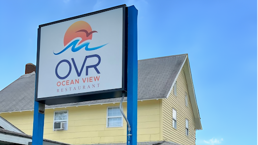 Ocean View Restaurant Banner