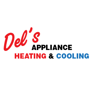 Del's Adrian Appliance Heating & Cooling Logo