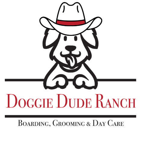 Doggie Dude Ranch Kennel Logo