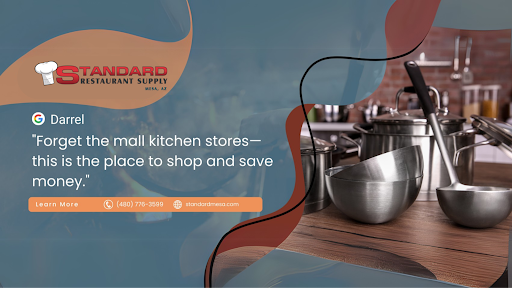 Standard Restaurant Supply Mesa AZ Banner