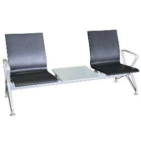 Commercial Beam Seating 2 Seater with Table - SitSpot