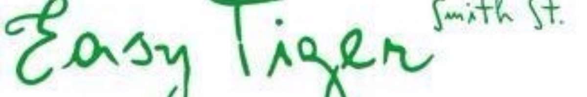 Easy Tiger Smith St Banner