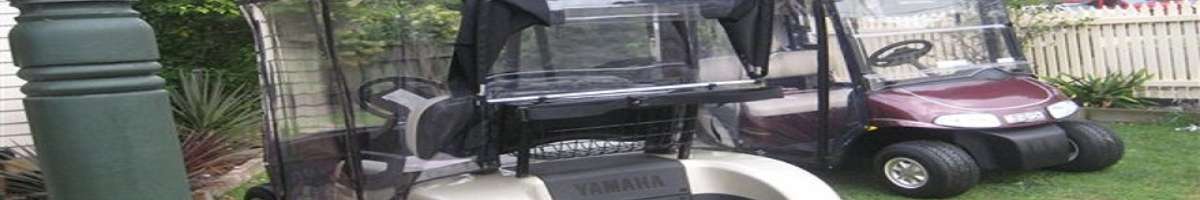 Golf Cart Accessories Banner