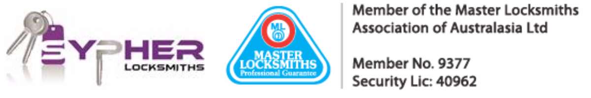 Sypher Locksmiths Banner