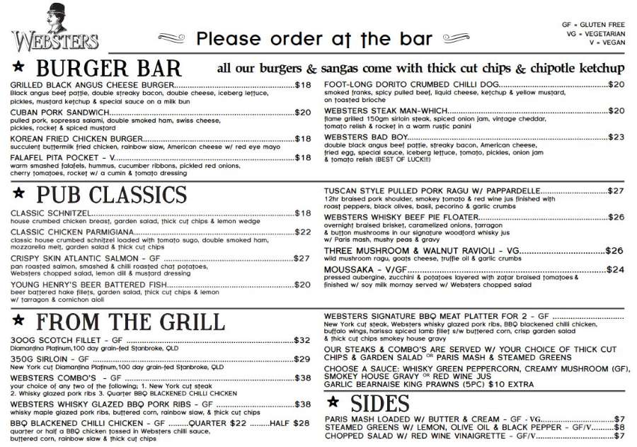 Burger Bar - Pub Classics