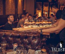 Delicious Food at Websters Bar
