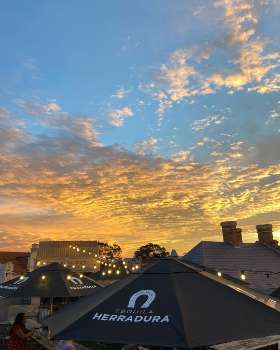 Dawn time from Websters Bar Rooftop