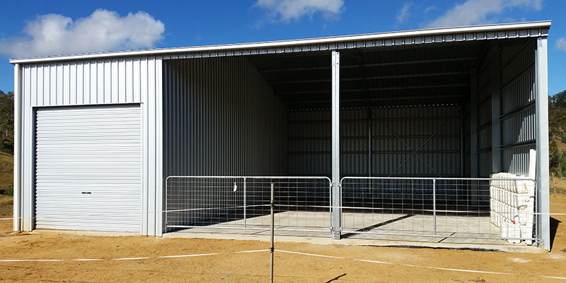 Steel Farm Shed For Your Livestock