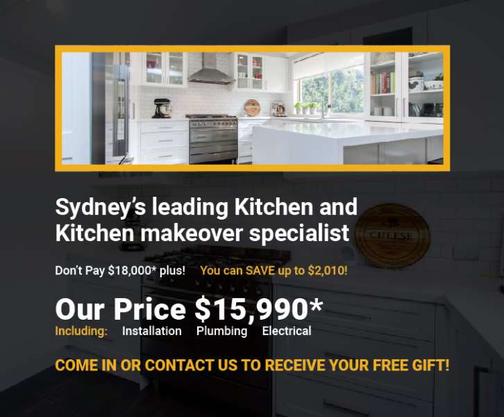 Big Savings on your new kitchen or kitchen makeover!