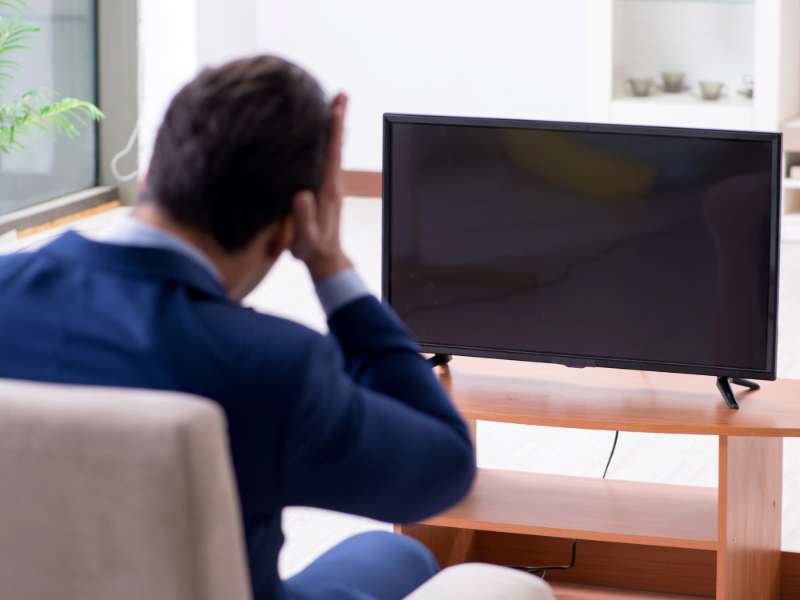 TV installation on wall
