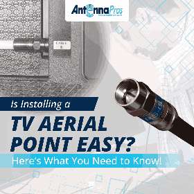 is installing a tv aerial point easy?