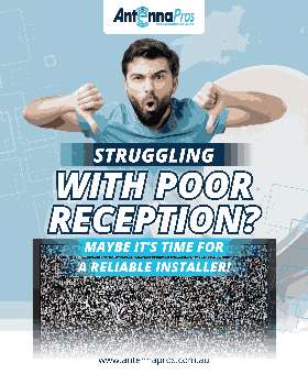 struggling with poor reception? maybe its time for a reliable installations