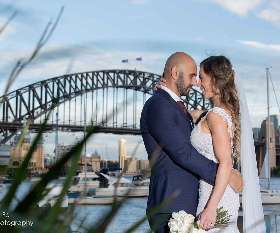 Wedding in sydney Bay - fuss Photography