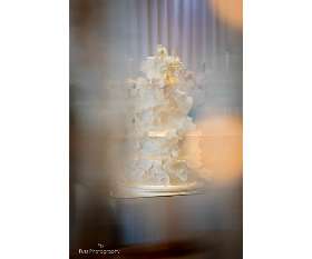 The Grand Roxy Wedding Cake Shiloutte - Fuss Photography