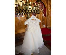 Baby Girl Dress Christening Day - Fuss Photography