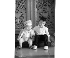 Sibling Boy Christening - Fuss Photography