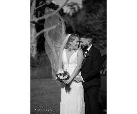 The Couple in Monochrome - Yasemin & Victor's Wedding