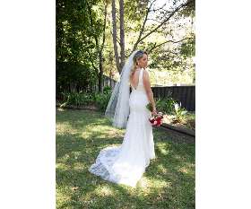 The Bride from the Back - Yasemin & Victor's Wedding