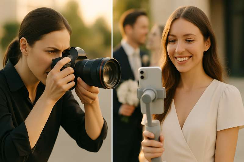 Wedding Photographer vs. Wedding Content Creator: A Guide for Sydney Couples