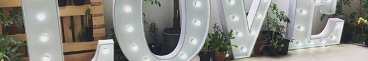 The Big Light Up Letter Co. Banner