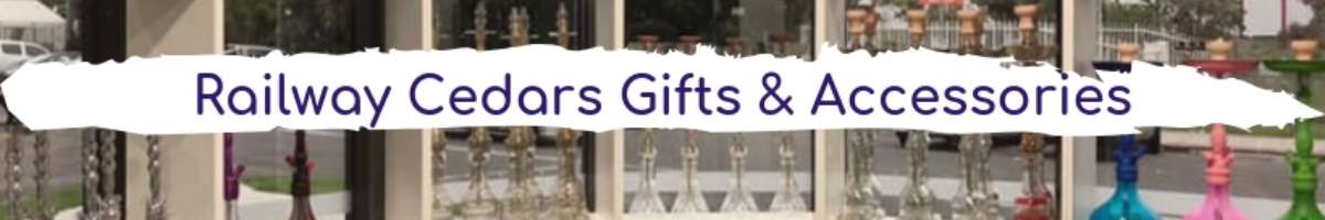 Railway Cedars Gifts & Accessories Banner