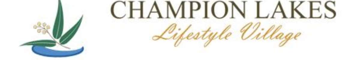 Champion Lakes Lifestyle Village Banner