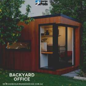 Modern Backyard Office
