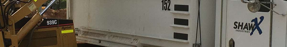 Excavator Buckets Banner
