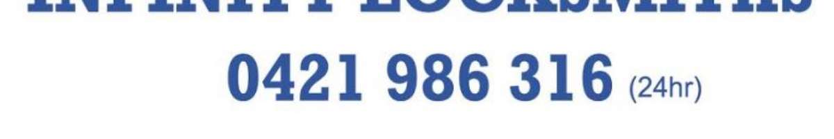 Infinity Locksmiths Banner